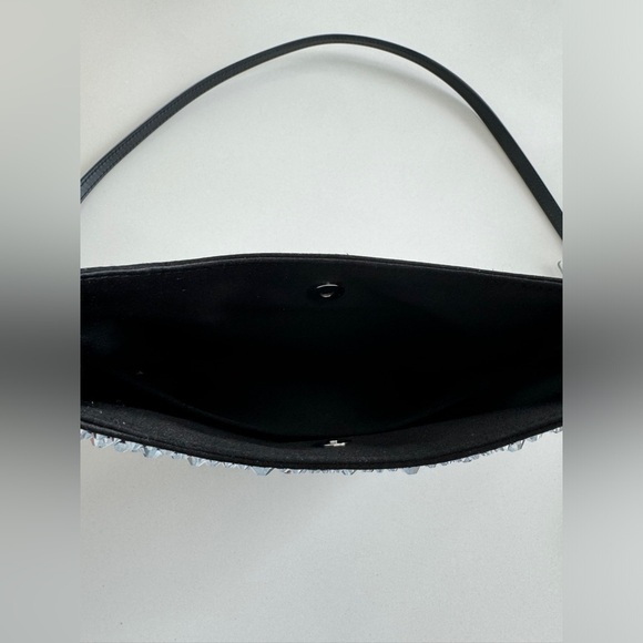 Prada Crystals Cleo Satin Bag (Silver) - Picture 5 of 6